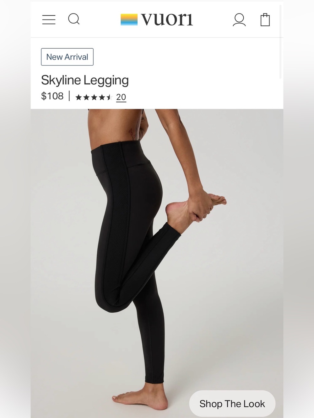 NWT Vuori Skyline legging 🔥